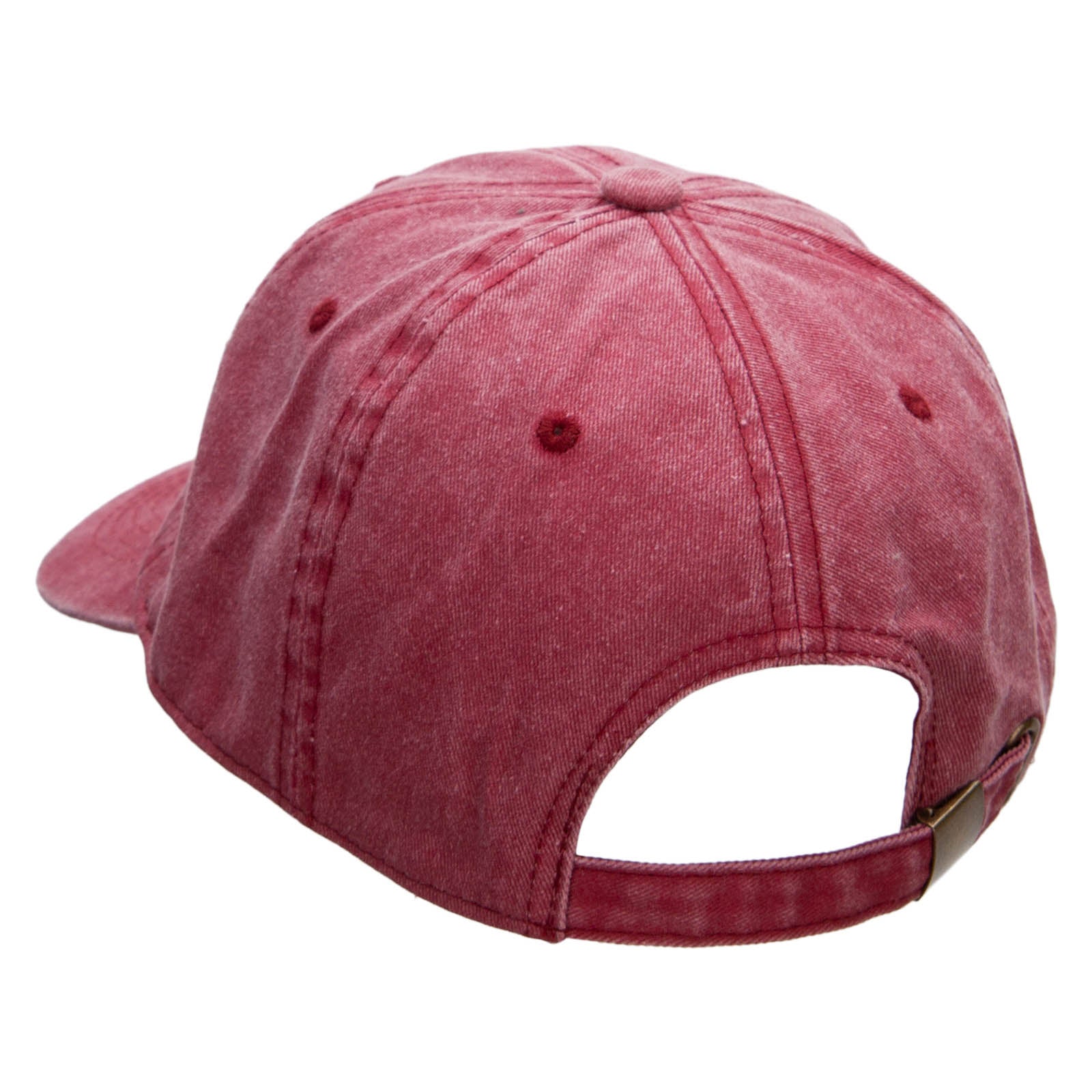 Black Kitsune Embroidered Unstructured Pigment Dyed Cotton Cap