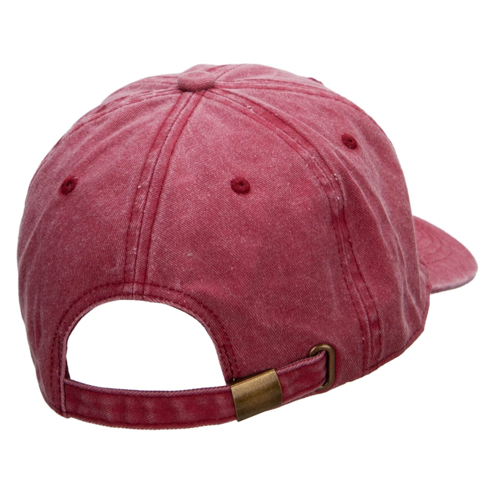 Black Kitsune Embroidered Unstructured Pigment Dyed Cotton Cap