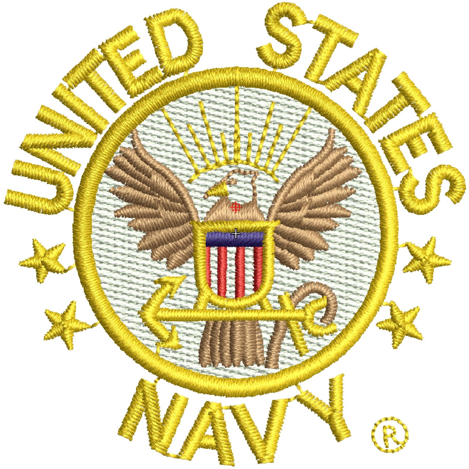 Licensed US Navy Circle Emblem