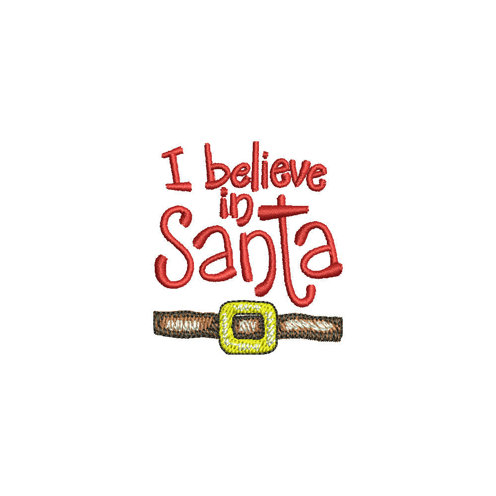 Words of I Believe In Santa