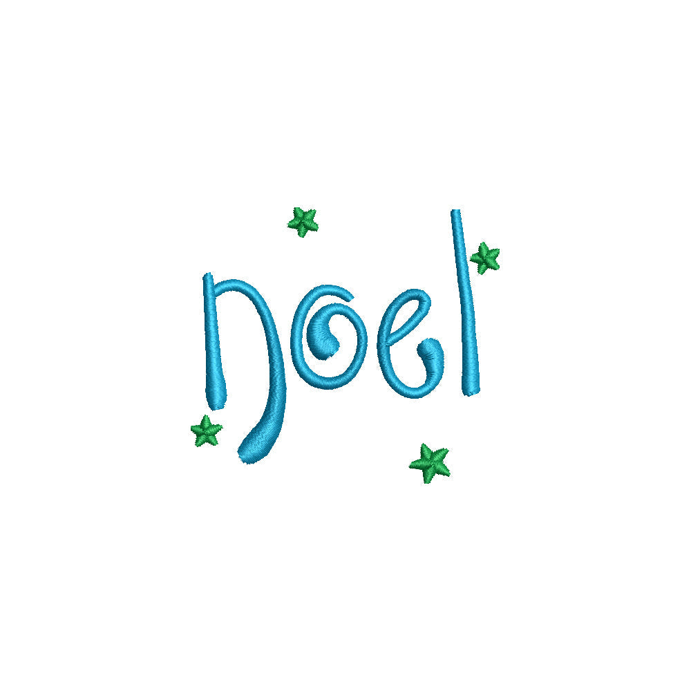 Christmas Noel with Stars
