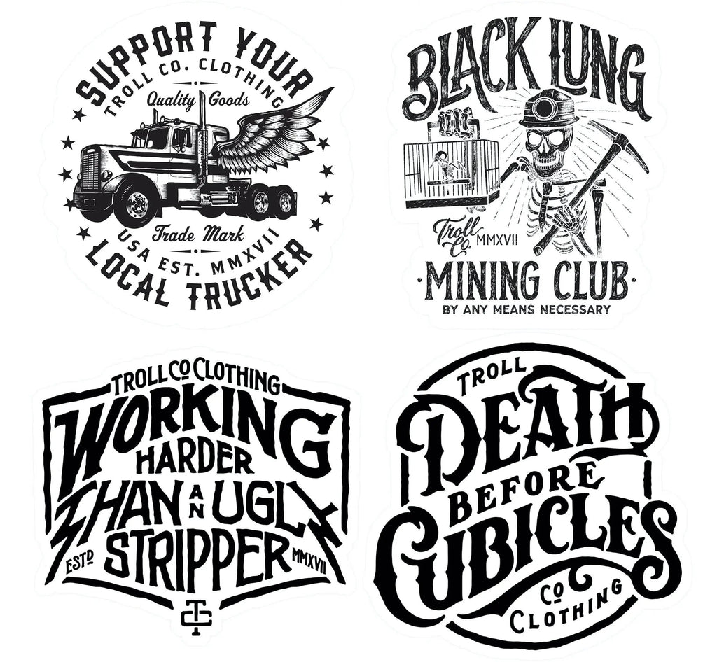 Statement Jumbo Sticker Pack