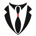 Bowling Tie Pin Vest