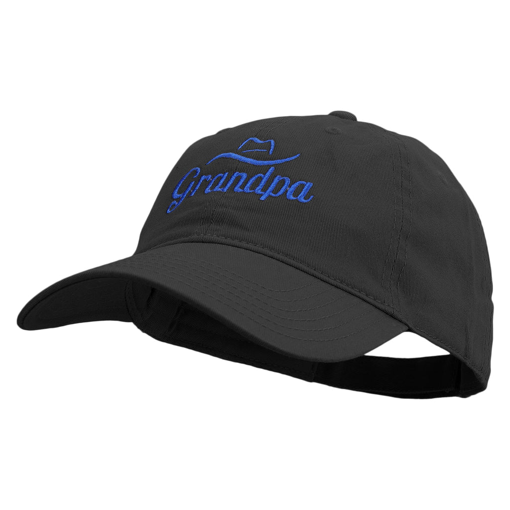Grandpa Embroidered Deluxe Washed Twill Cap