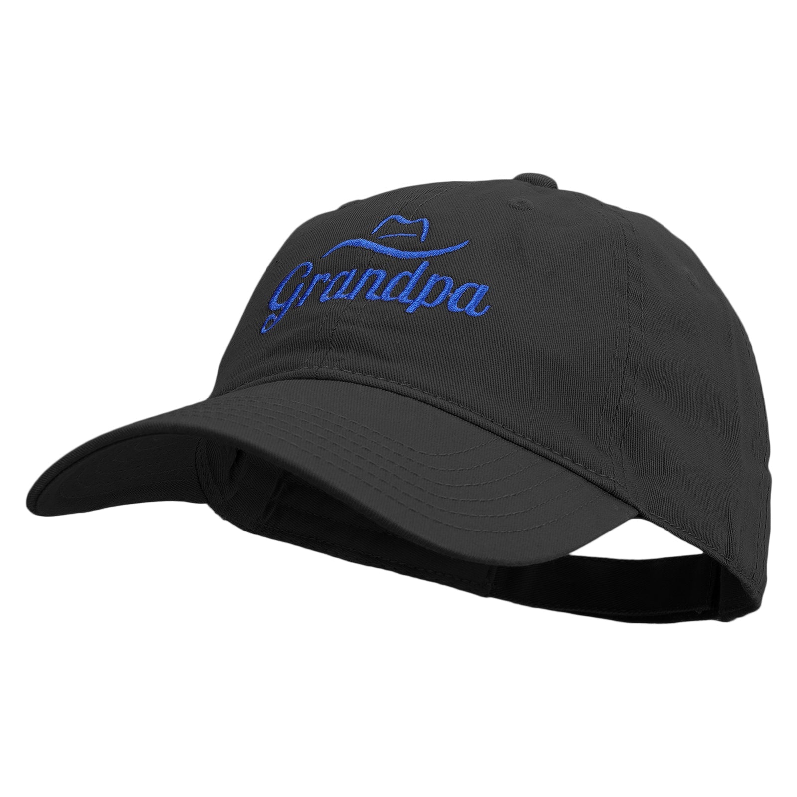 Grandpa Embroidered Deluxe Washed Twill Cap