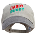 Daddy Buddy Embroidered Pigment Dyed Wash Cap