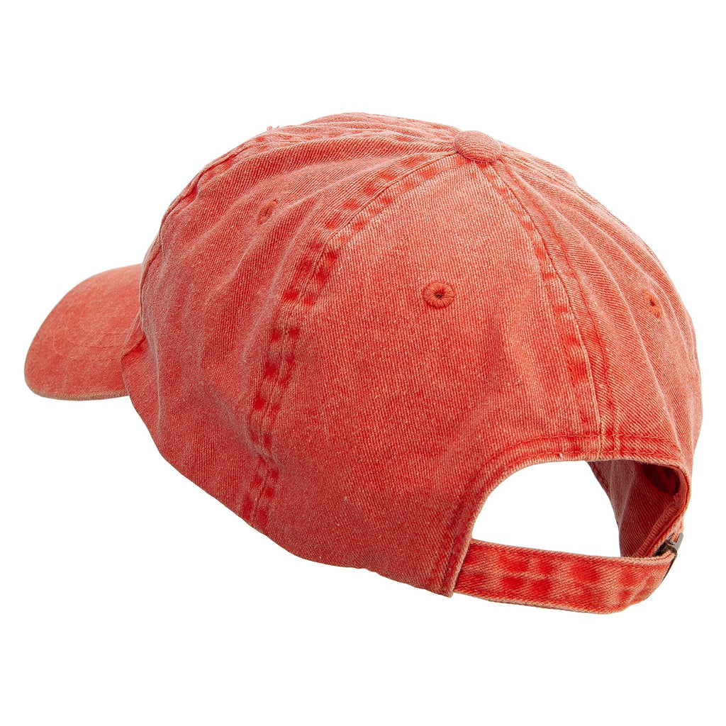 Dad is Awsome Embroidered Pigment Dyed Wash Cap