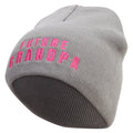 Future Grandpa Embroidered 8 inch Acrylic Short Blank Beanie