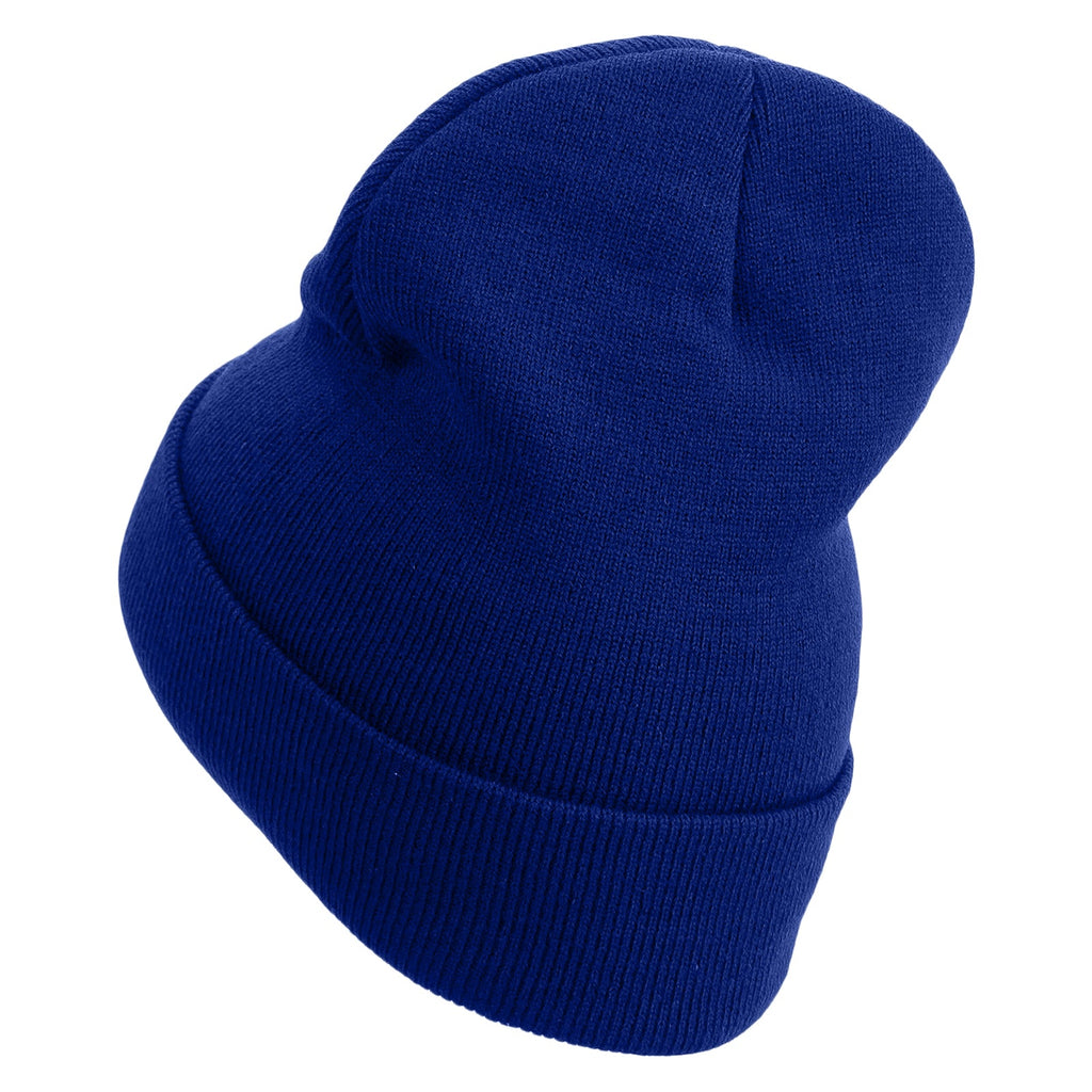 Daddy With Glasses Embroidered 12 Inch Long Knitted Beanie