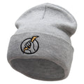 Electrician Embroidered 12 Inch Long Knitted Beanie