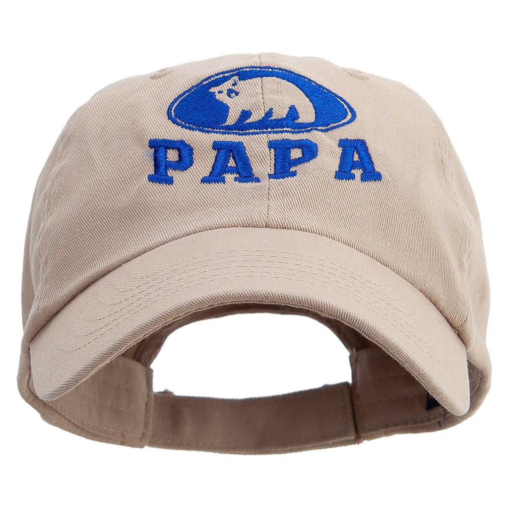 Bear Papa Low Profile Washed Cap