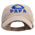 Bear Papa Low Profile Washed Cap
