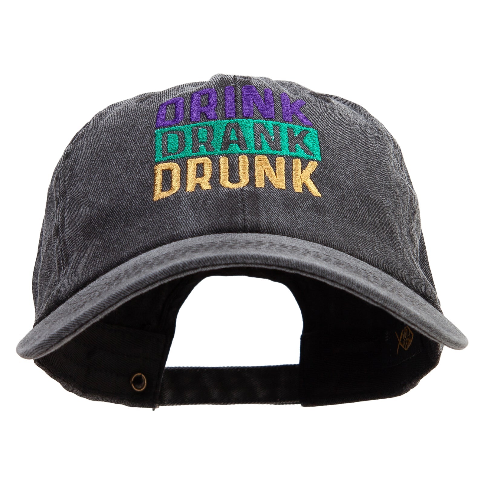 Drink Drank Drunk Cotton Twill Premium Pigment Dyed Cap