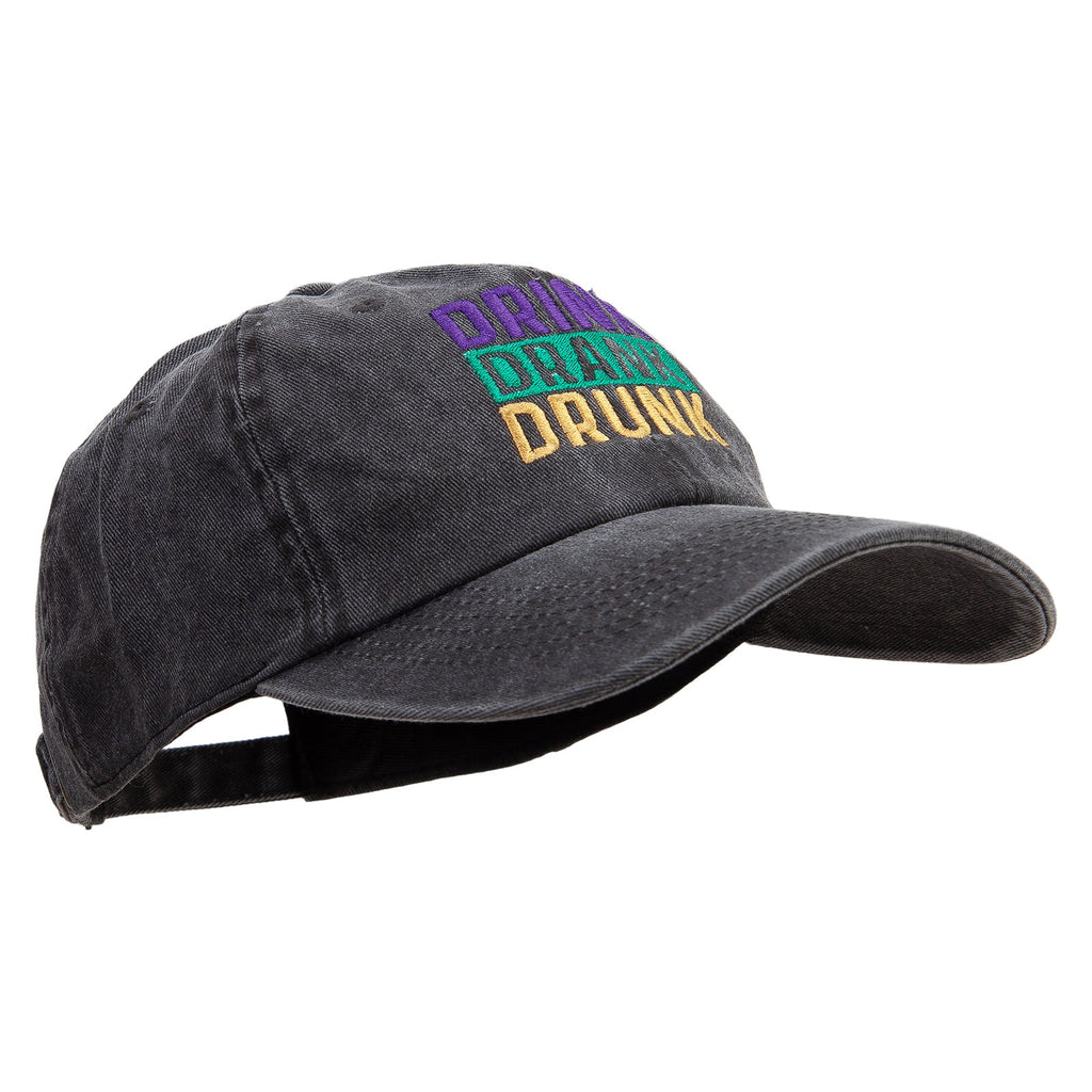 Drink Drank Drunk Cotton Twill Premium Pigment Dyed Cap