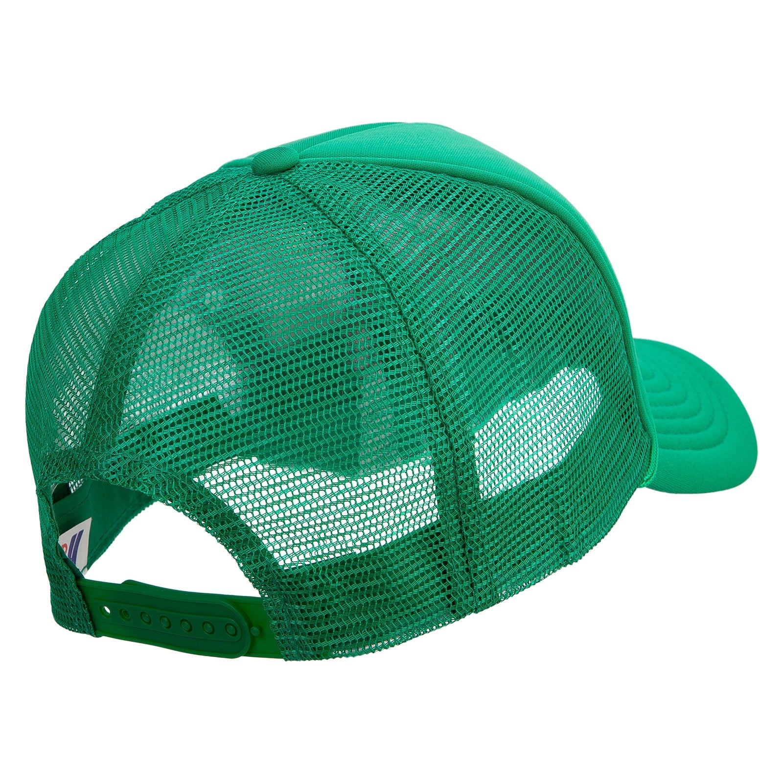 Peace love Mardi Gras Embroidered Summer Foam Mesh Trucker Cap