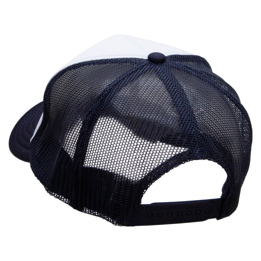 Jet Embroidered Foam Panel Mesh Snapback