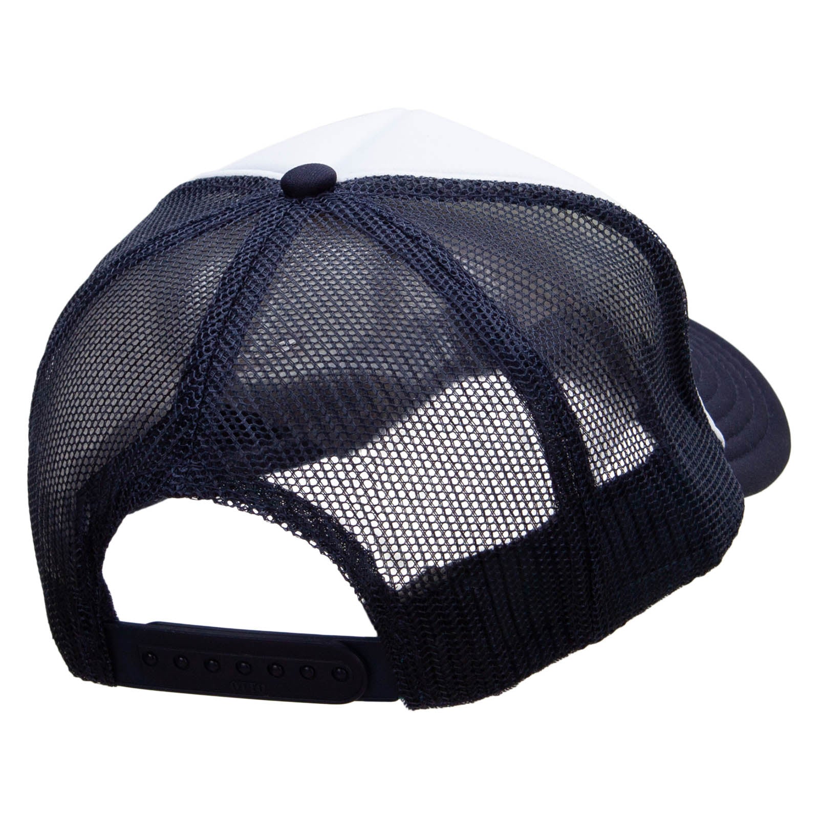 Jet Embroidered Foam Panel Mesh Snapback