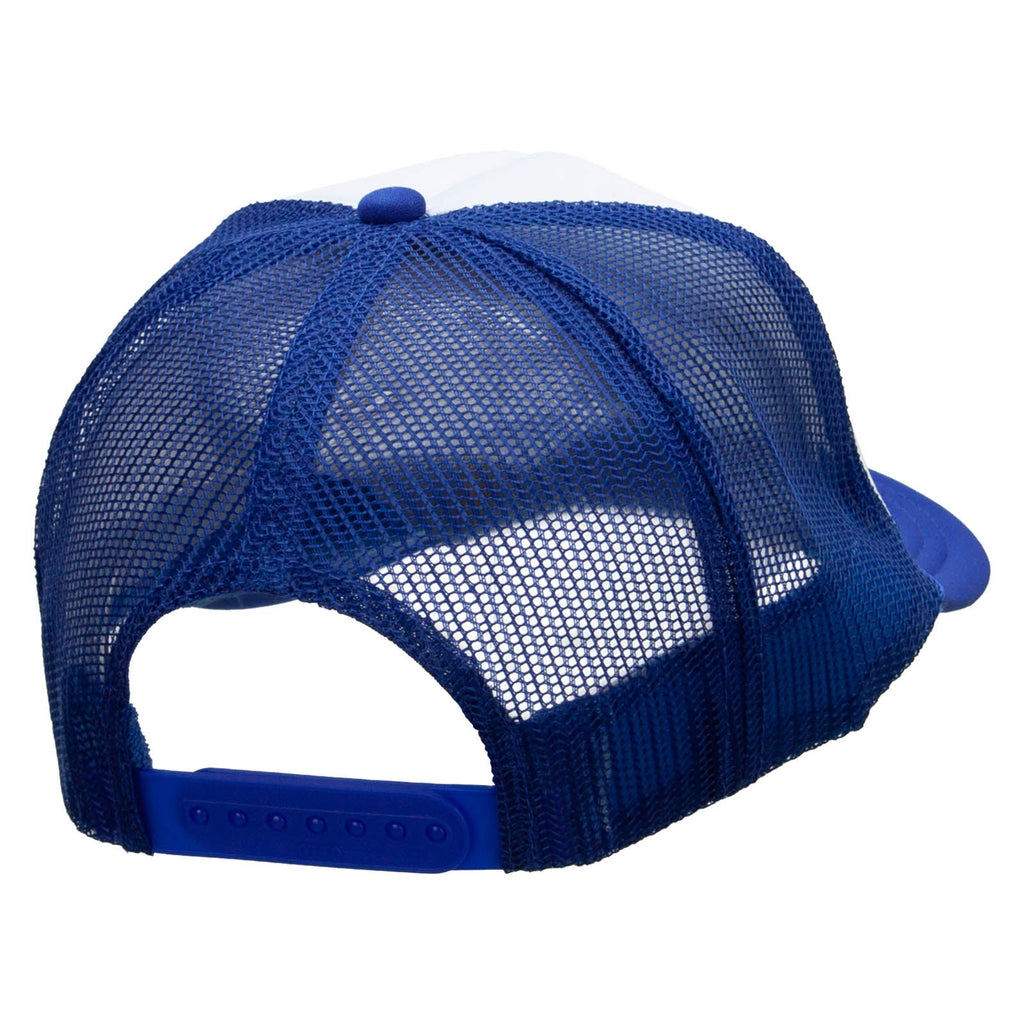 Jet Embroidered Foam Panel Mesh Snapback