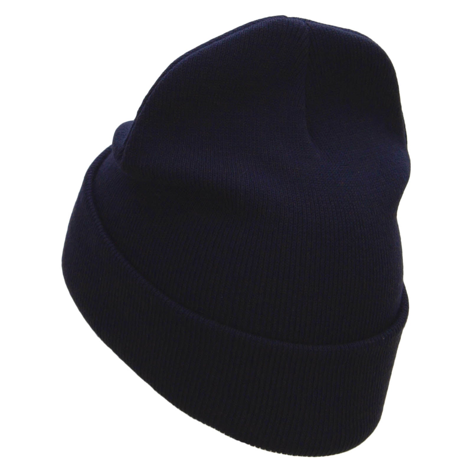 Three Jets Embroidered 12 Inch Long Knitted Beanie