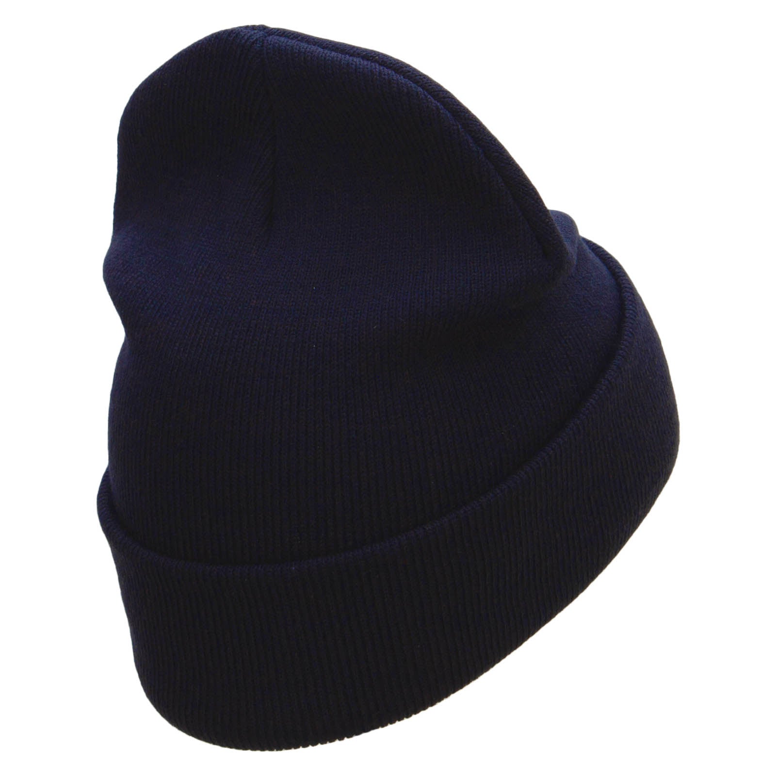 Three Jets Embroidered 12 Inch Long Knitted Beanie