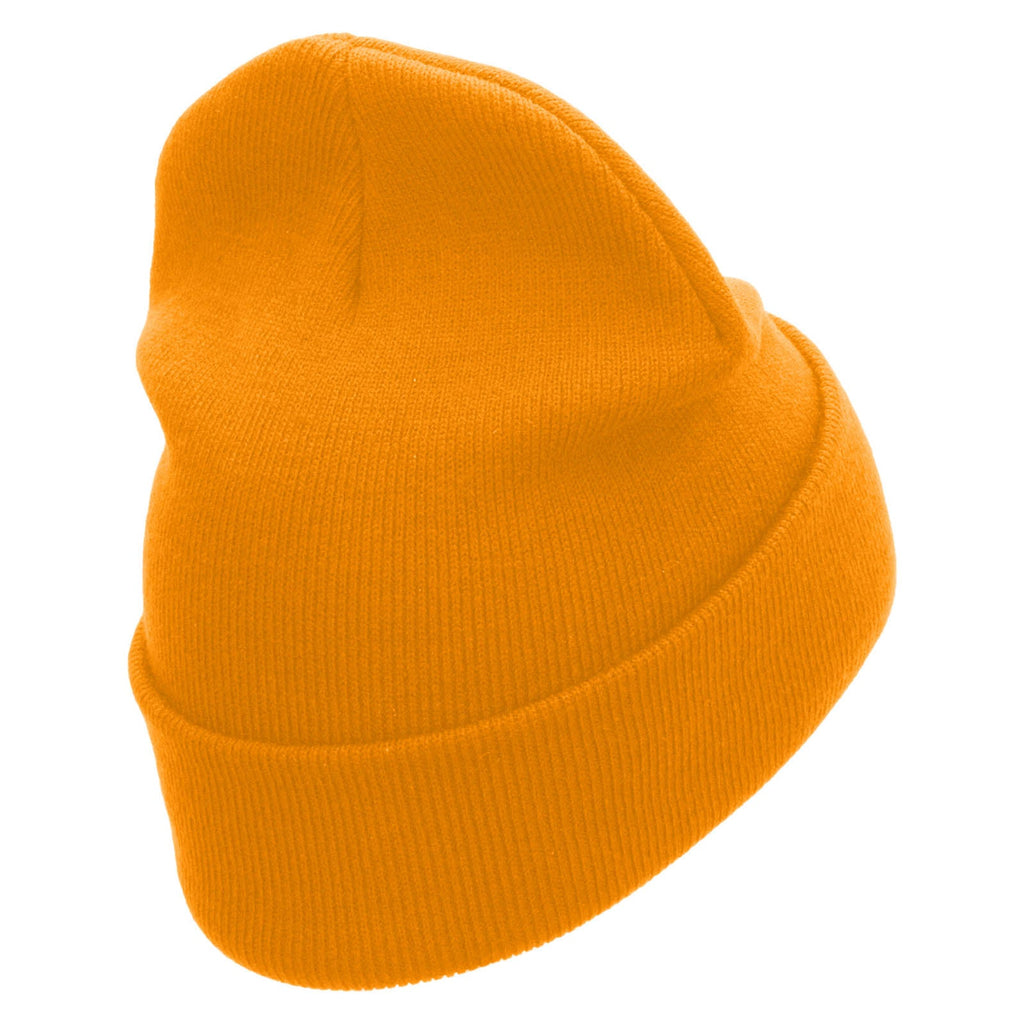 Three Jets Embroidered 12 Inch Long Knitted Beanie