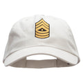High Ranking Embroidered Low Profile Dyed Cotton Twill Cap