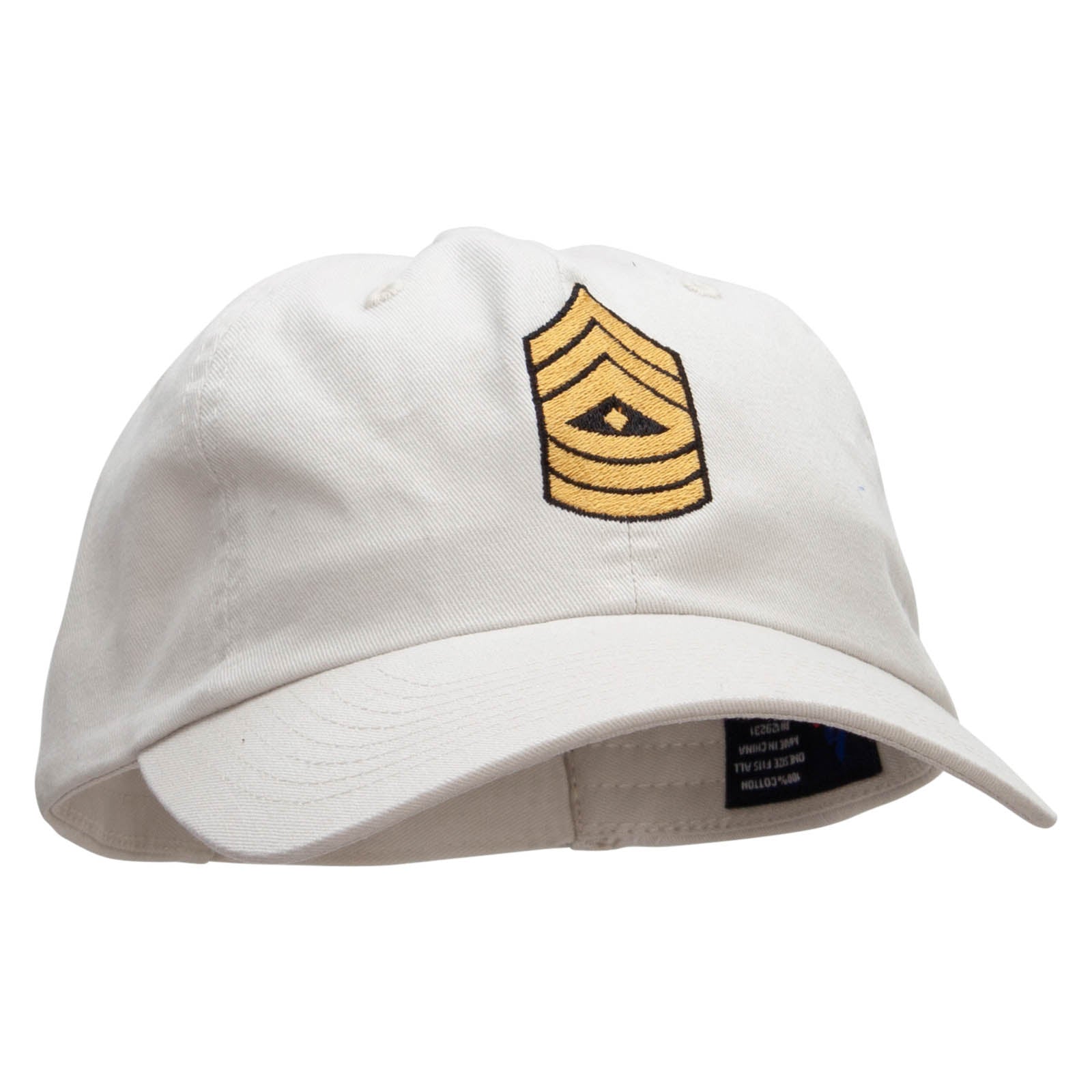 High Ranking Embroidered Low Profile Dyed Cotton Twill Cap