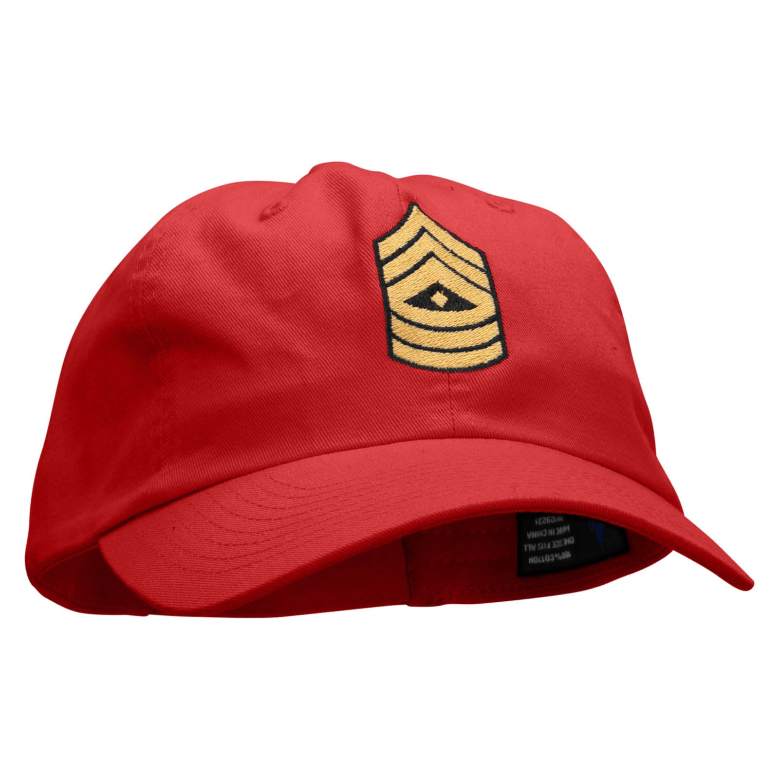 High Ranking Embroidered Low Profile Dyed Cotton Twill Cap