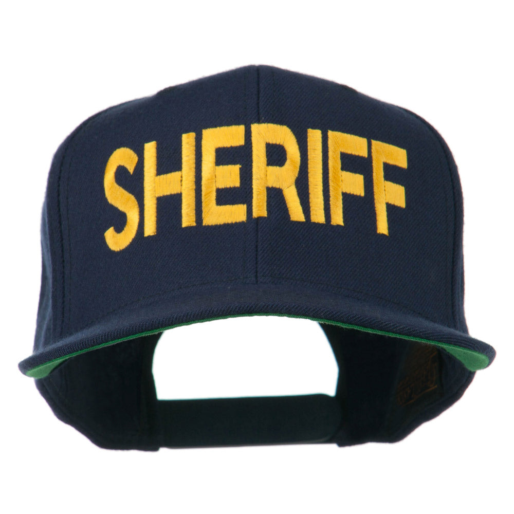 Sheriff Embroidered Snapback Cap