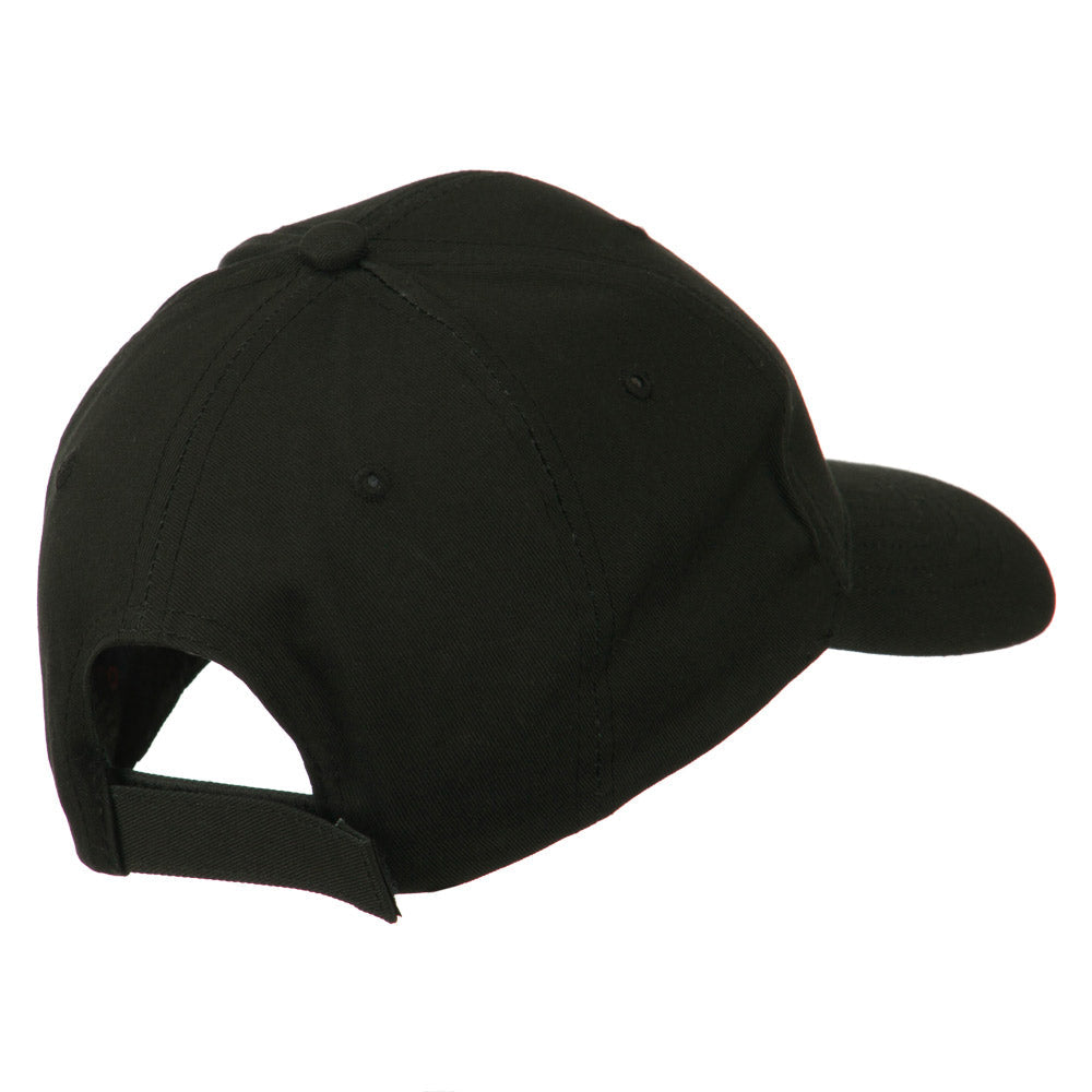 USA State Connecticut Flower Embroidered Low Profile Cotton Cap