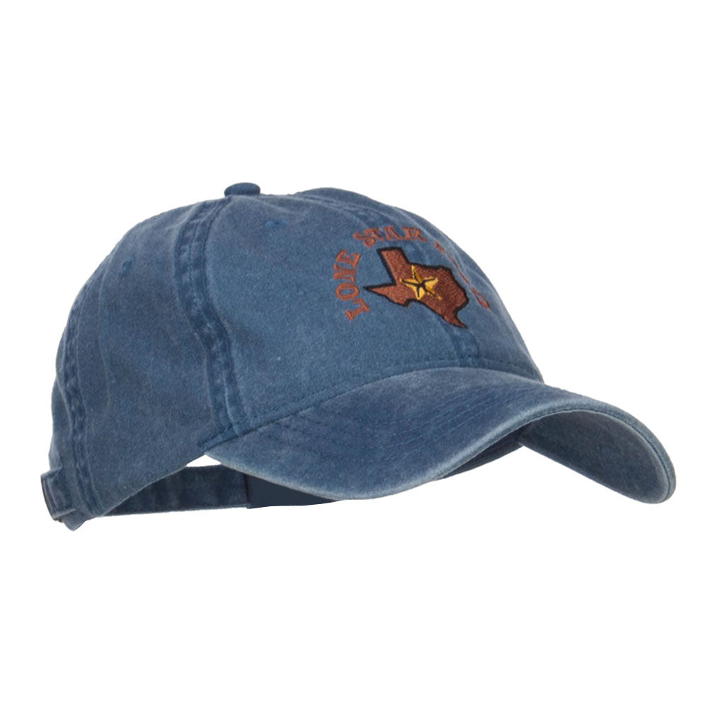 Texas Lone Star State Embroidered Cap